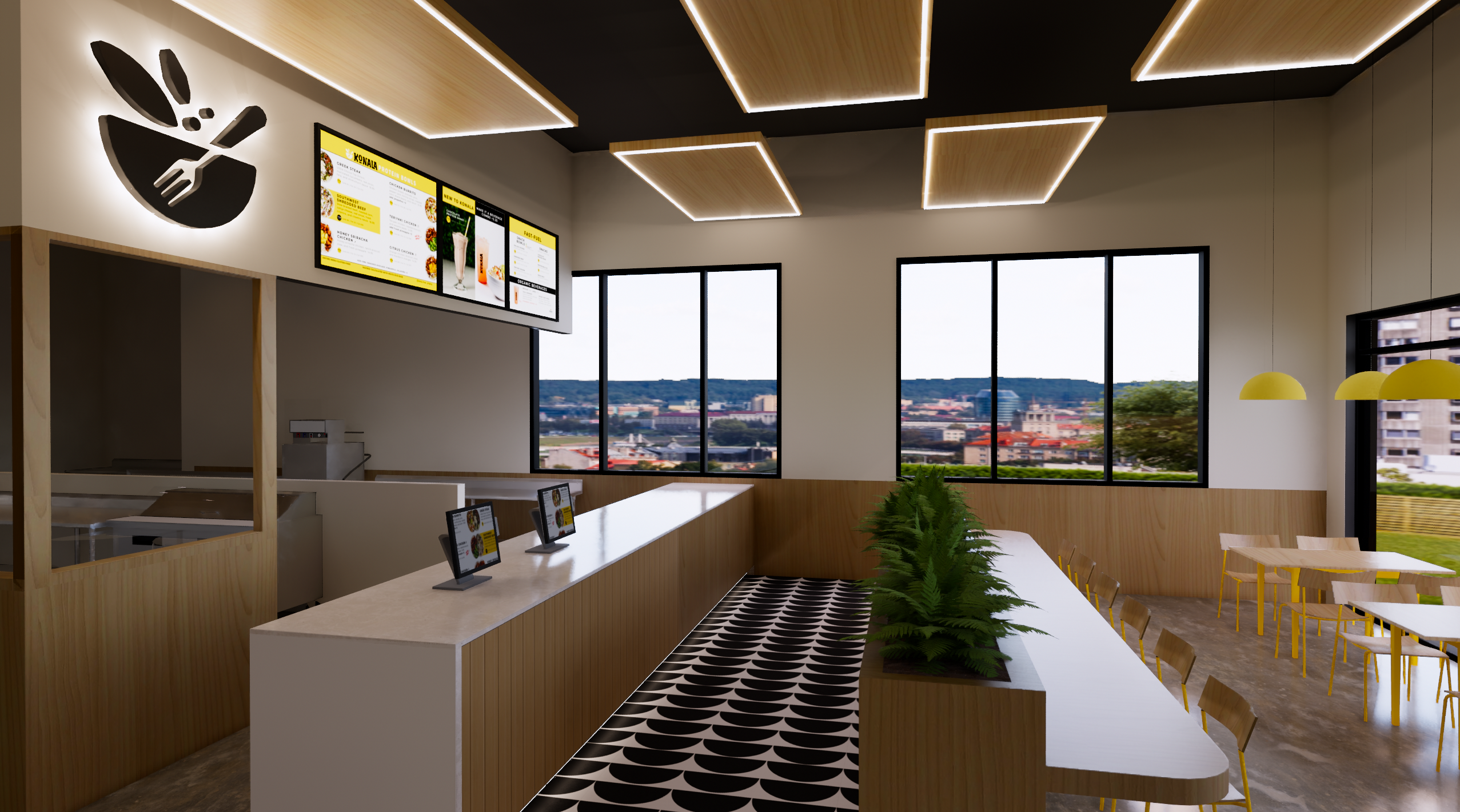 Kiosk render